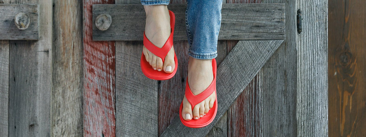 Women's Flip Flops, Foot Wellness and Pain Relief