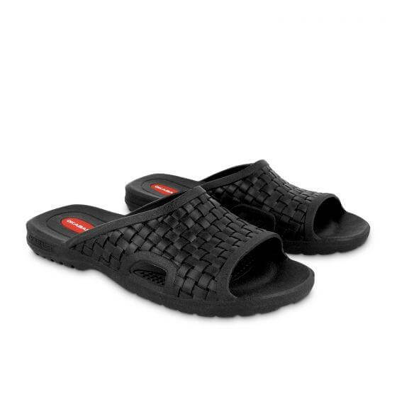 Torino Men's Sandals - Black - Okabashi
