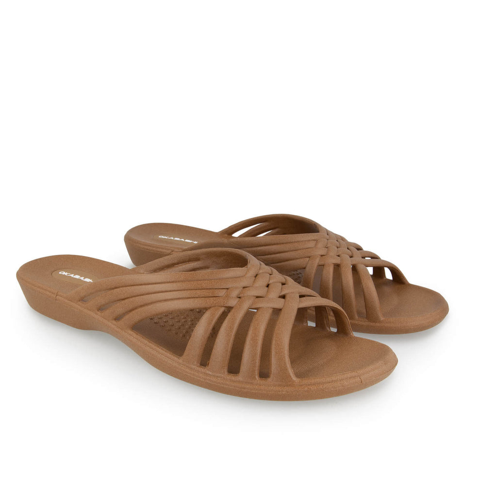 Venice Women's Sandals - Toffee - Okabashi