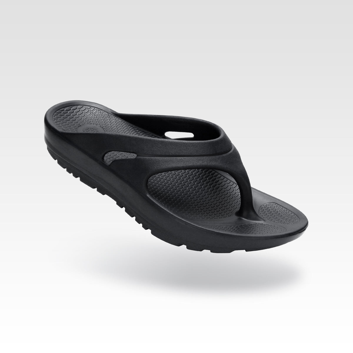 Oka Unisex Recovery Flip Flop - Cool Your Jets Black - Okabashi