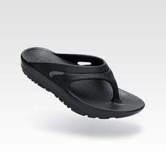 Oka Unisex Recovery Flip Flop - Cool Your Jets Black - Okabashi