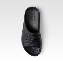 Oka Unisex Recovery Slide - Cool Your Jets Black - Okabashi
