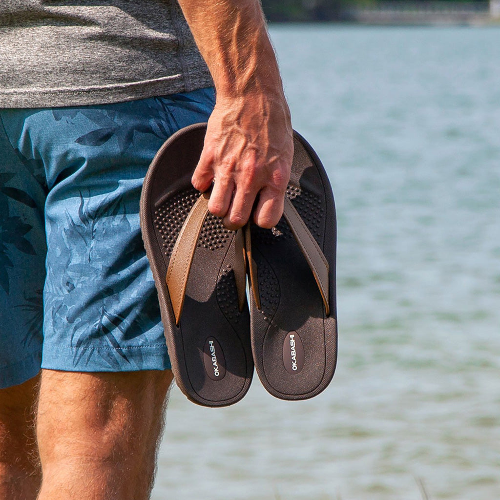 Surf | Comfortable Recyclable Men's Flip Flops | Made in USA