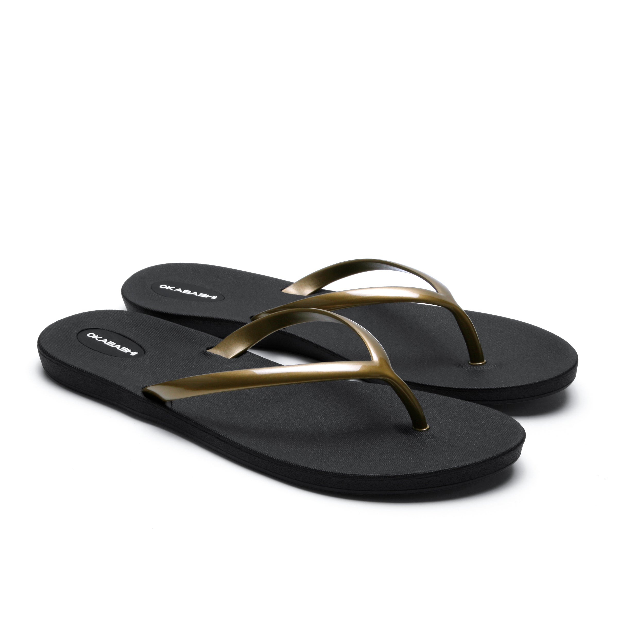Shoreline Slim Flip Flops Recycled Sandals Made in USA Okabashi