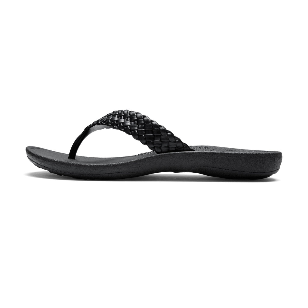 Baha Women's Flip Flops - Black - Okabashi