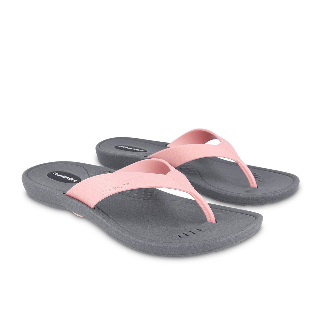 Breeze Women's Essential Flip Flop with Wide Straps - Pink