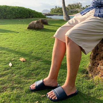 Slides Are Officially the Only Sandals Men Can Wear On the Street​