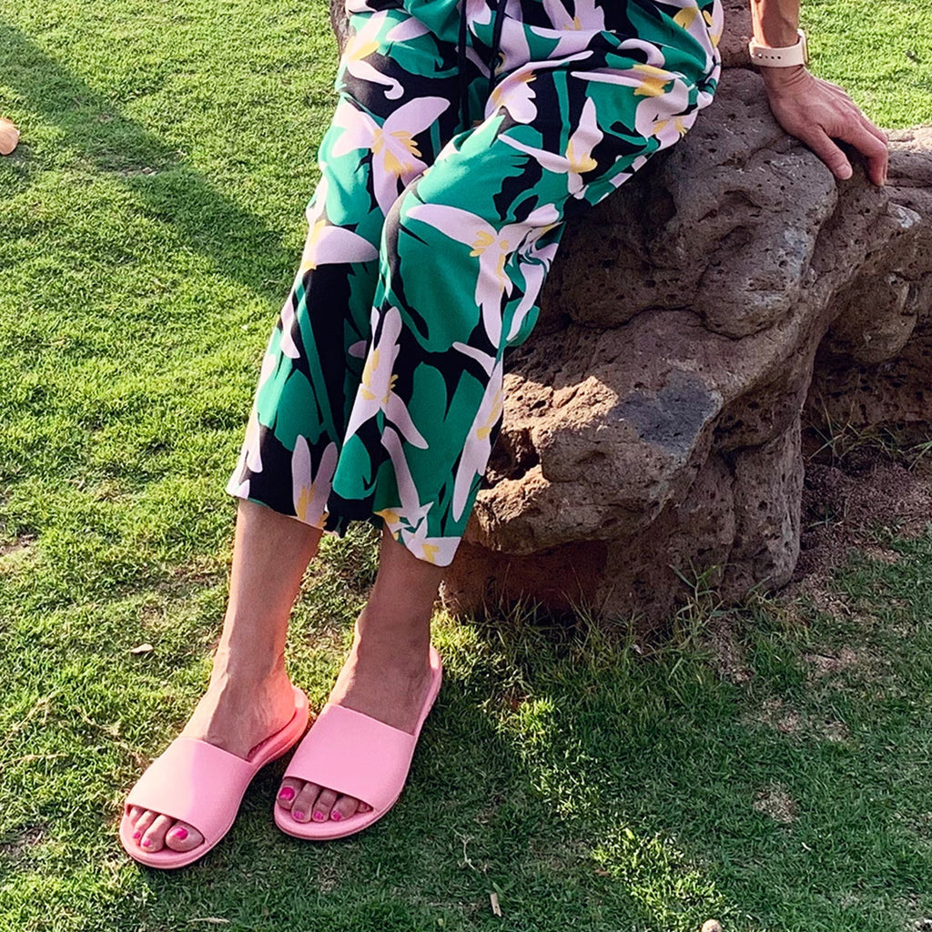 Cruise Women's Slide Sandals - Chai - Okabashi