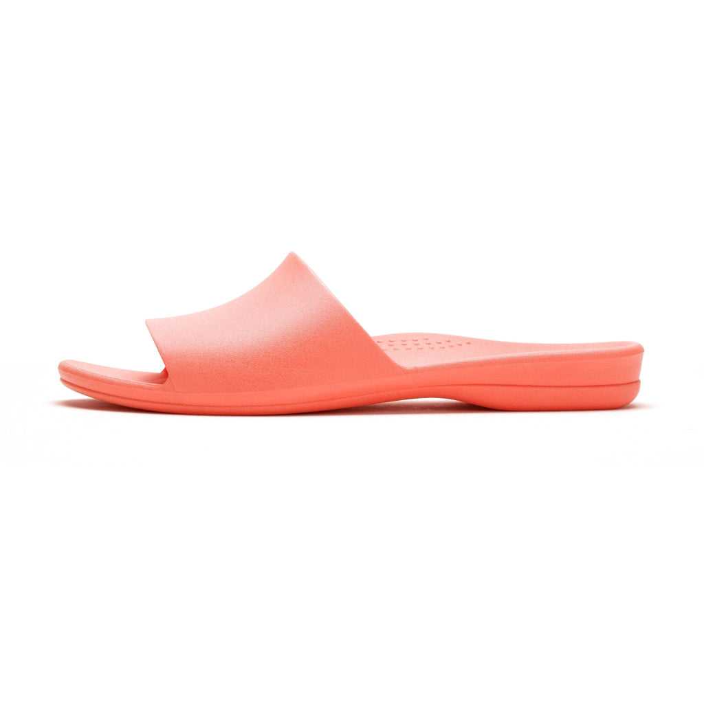 Cruise Women's Slide Sandals - Coral - Okabashi