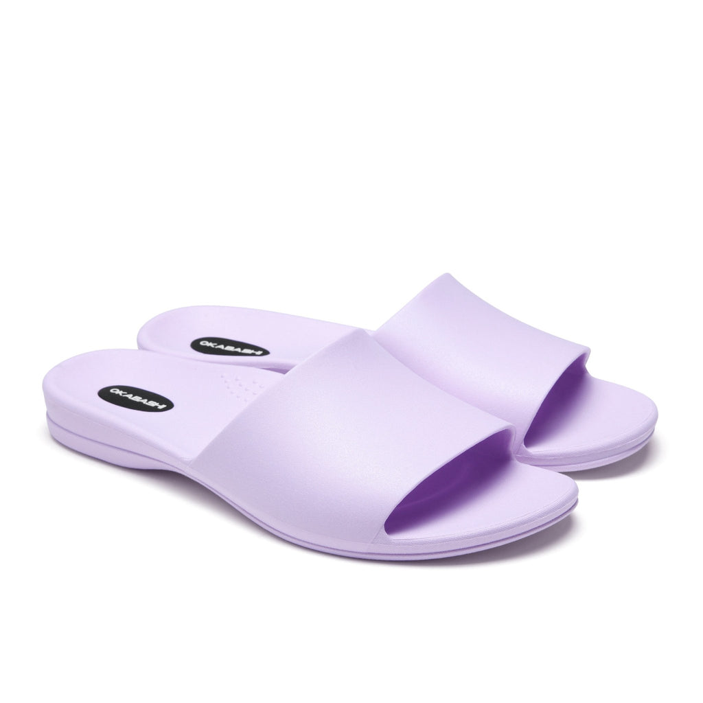 Cruise Women's Slide Sandals - Lilac - Okabashi