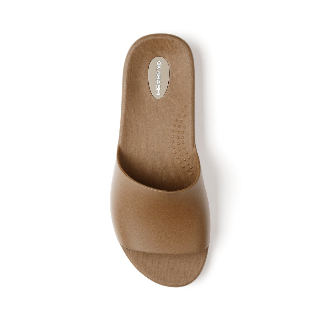 Cruise Women's Slide Sandals - Toffee - Okabashi