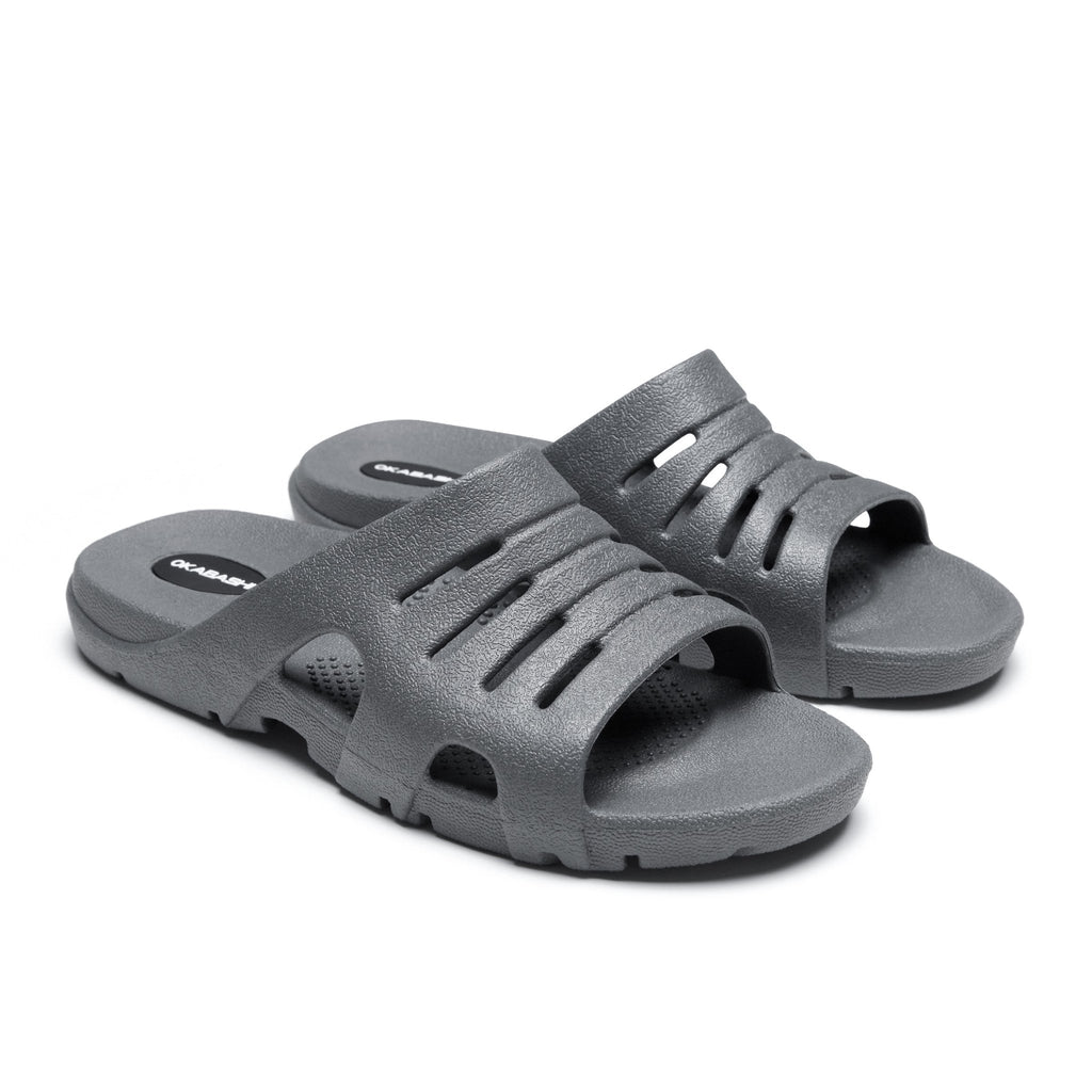 Eurosport Men's Sandals - Slate - Okabashi