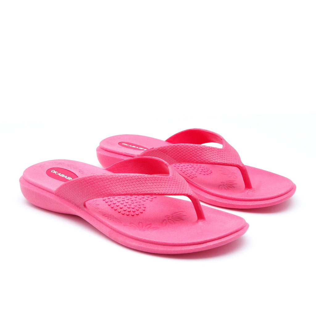 Maui Women's Flip Flops - Hot Pink - Okabashi