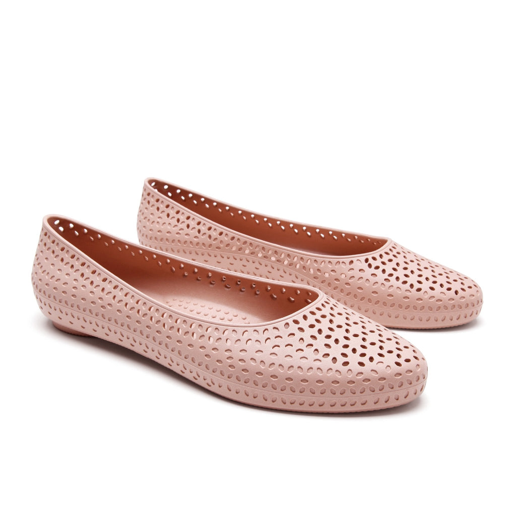 Samantha Women's Ballet Flats - Blush - Okabashi