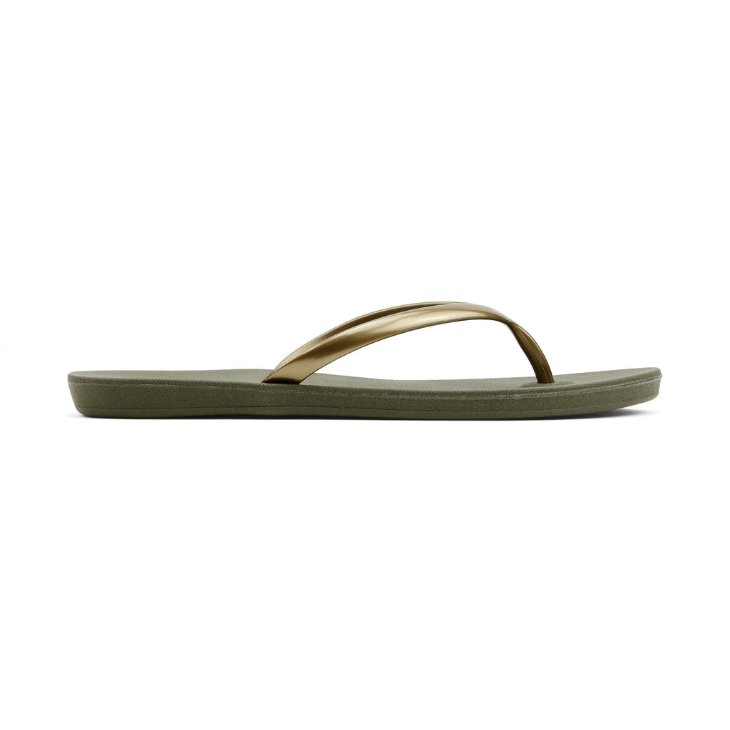 Shoreline Slim Women's Flip Flops - Blush/Pearl Blush - Okabashi