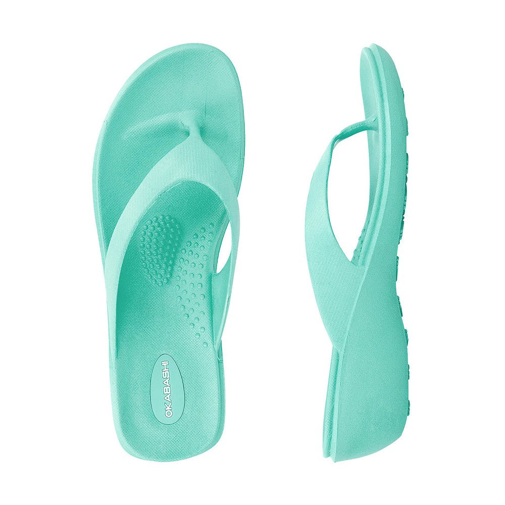 Splash Women's Flip Flops - Sea Glass - Okabashi