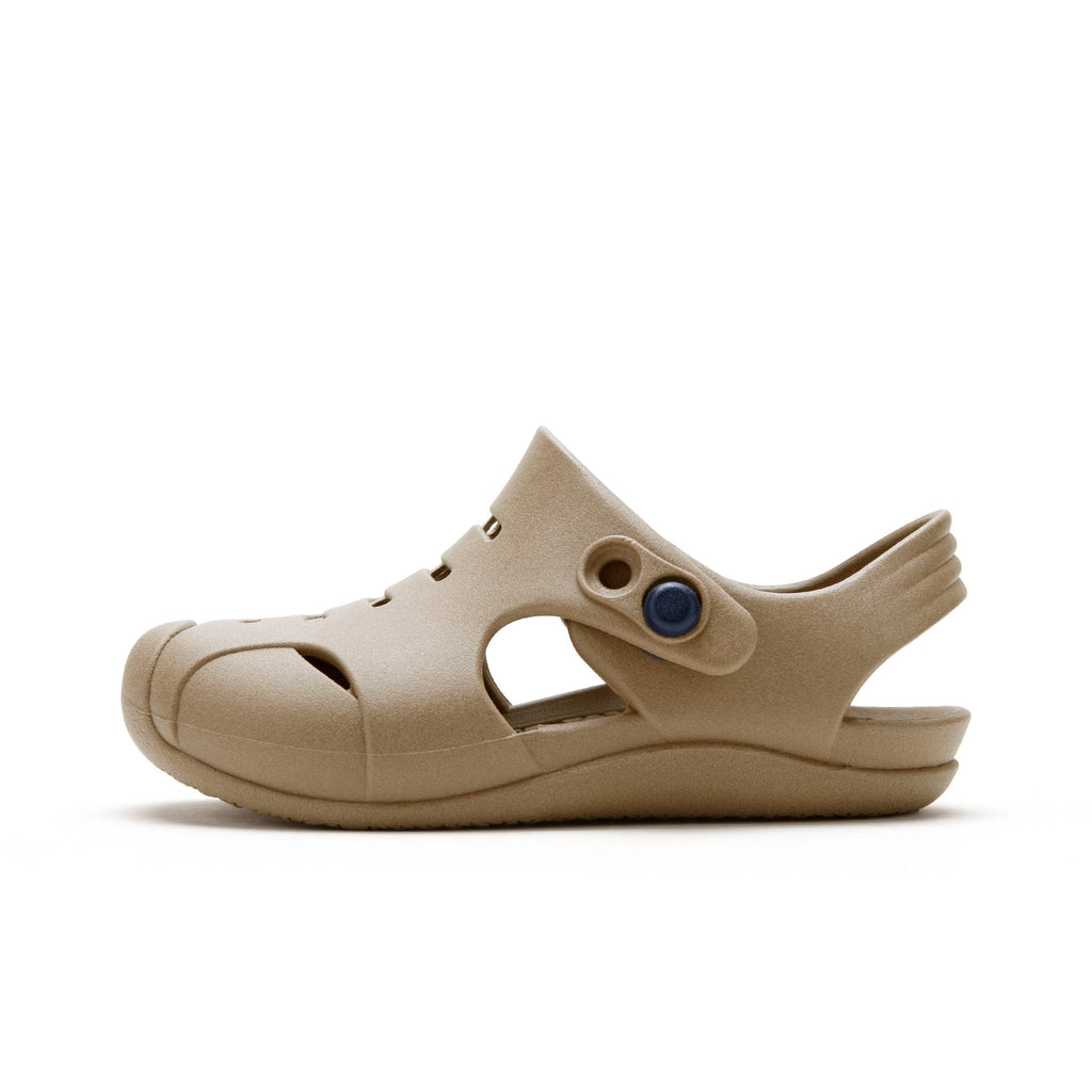 Toddler Carter Camp Shoes, Camel Tan - 5 - Okabashi