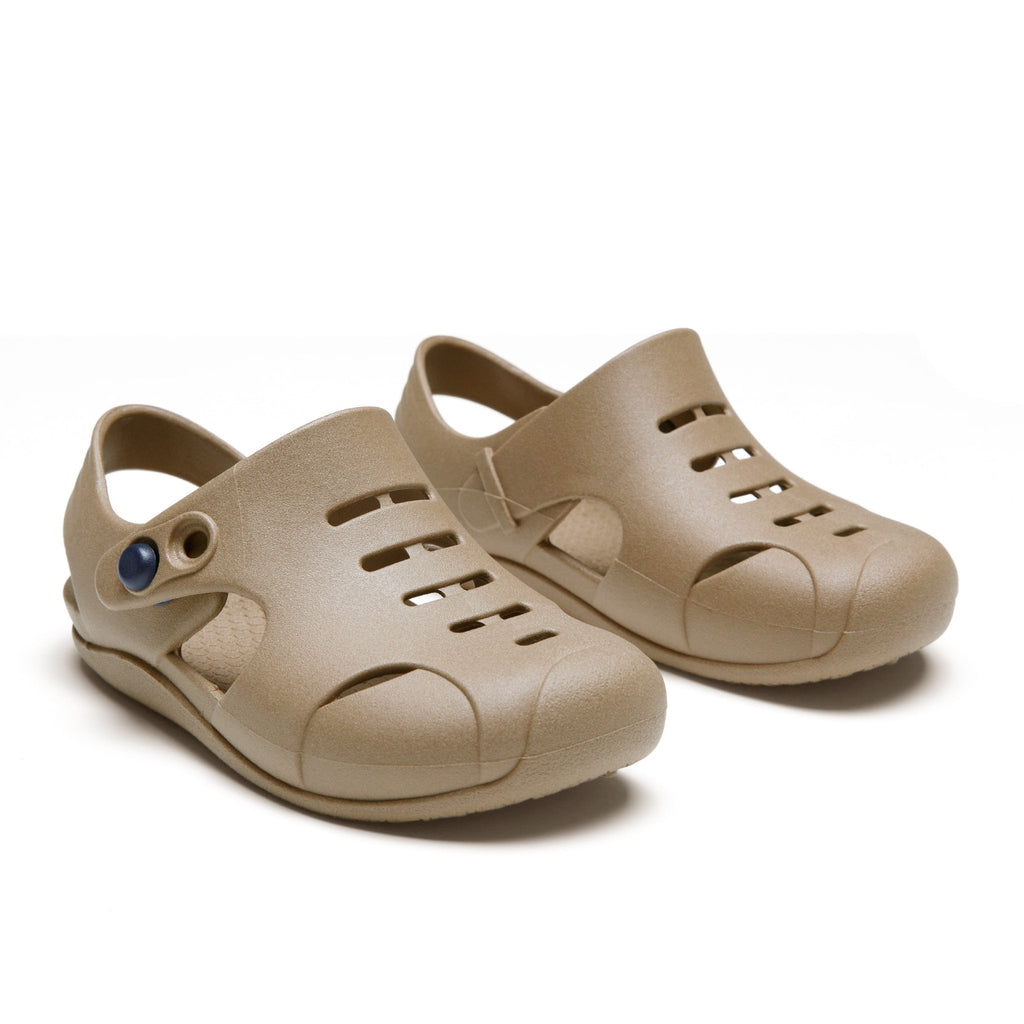 Toddler Carter Camp Shoes, Camel Tan - 5 - Okabashi