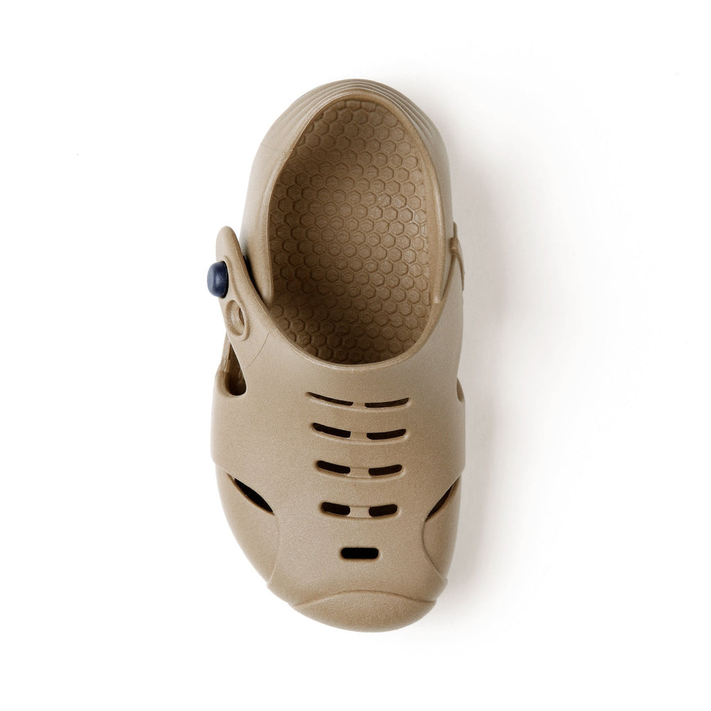 Toddler Carter Camp Shoes, Camel Tan - 5 - Okabashi