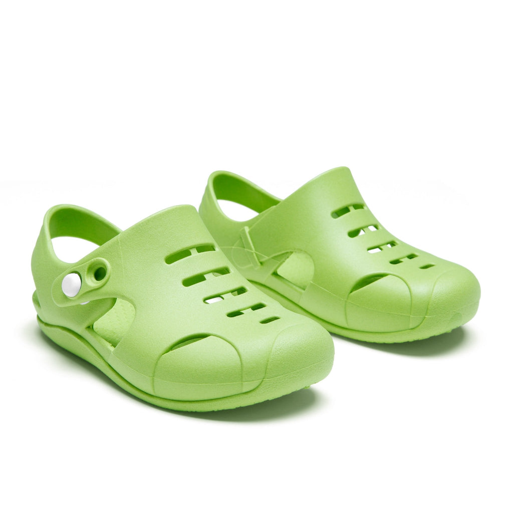 Toddler Carter Camp Shoes, Kiwi Green - 5 - Okabashi