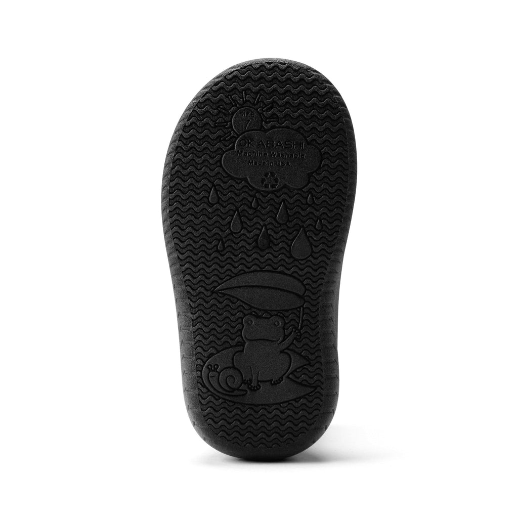 Toddler Kendall Rain Boots, Black Glow Stars - 5 - Okabashi