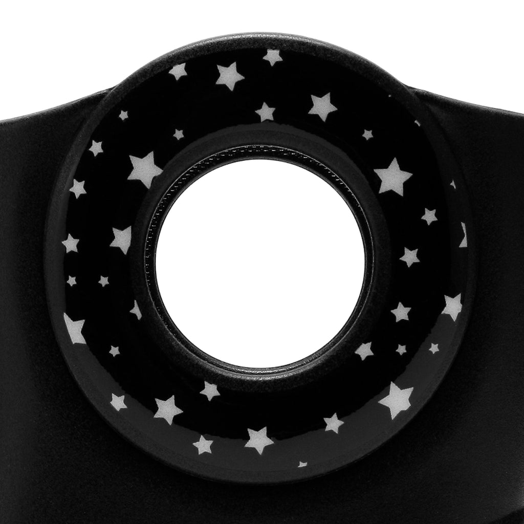Toddler Kendall Rain Boots, Black Glow Stars - 5 - Okabashi