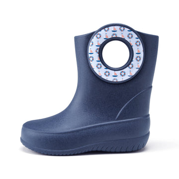 navy toddler boots