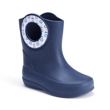 navy toddler boots