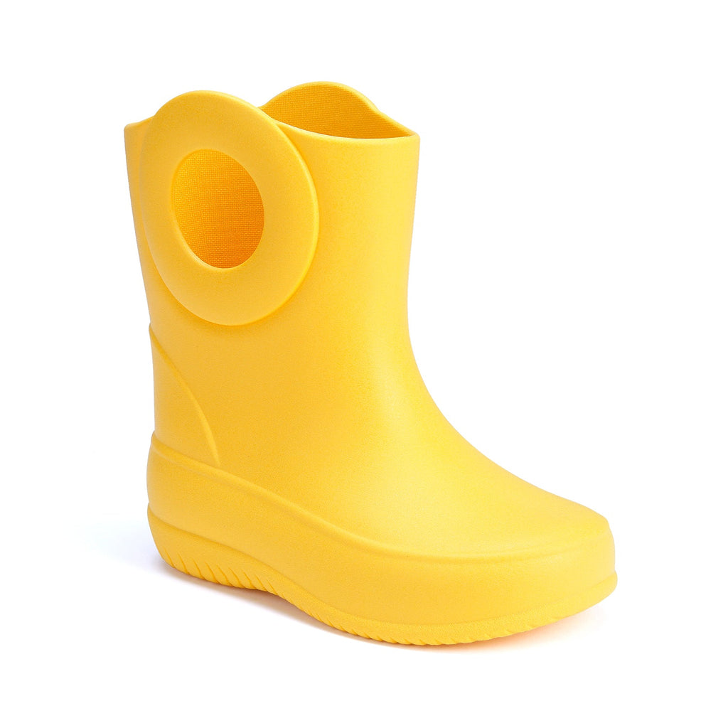 Toddler Kendall Rain Boots, Yellow - 5 - Okabashi