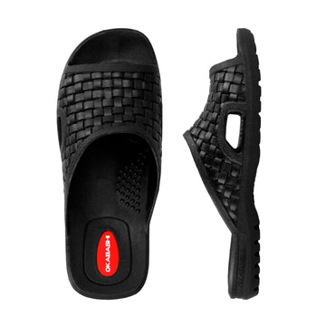 Okabashi Torino MENS LL 9-10 Supportive Theraputic Slide Sandal Basket Weave Torino | Durable Men main image 2