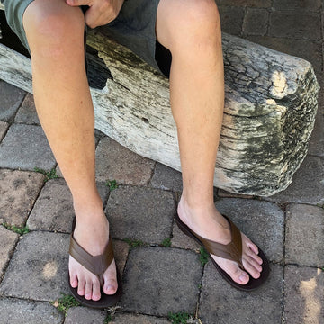 Voyager Comfortable Flip Flops for Men Made in USA Okabashi